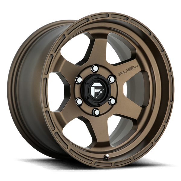 FUEL D666 Matte Bronze Wheels for 2007-2018 JEEP WRANGLER - 20x9 01 mm - 20" - (2018 2017 2016 2015 2014 2013 2012 2011 2010 2009 2008 2007)