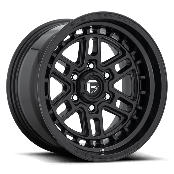 FUEL D667 Matte Black Wheels for 2007-2018 JEEP WRANGLER - 17x9 -12 mm - 17" - (2018 2017 2016 2015 2014 2013 2012 2011 2010 2009 2008 2007)