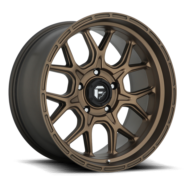 FUEL D671 Matte Bronze Wheels for 2007-2018 JEEP WRANGLER - 20x9 01 mm - 20" - (2018 2017 2016 2015 2014 2013 2012 2011 2010 2009 2008 2007)