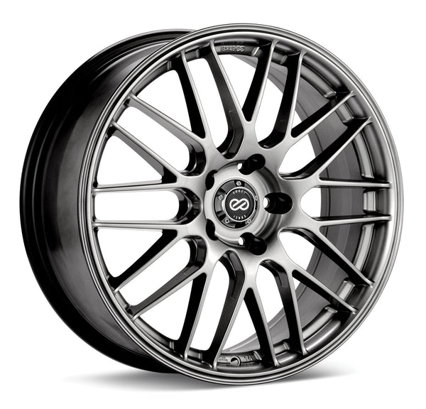 Enkei EKM3 Silver Wheels for 2014-2018 INFINITI Q50, Q50S, Q50 HYBRID AWD [AWD Only] - 18x8 40 mm - 18" - (2018 2017 2016 2015 2014)