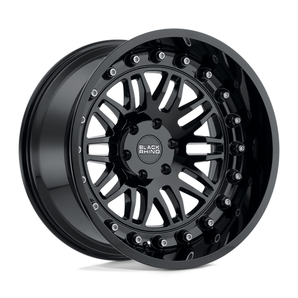 Black Rhino FURY GLOSS BLACK Wheels for 2022-2024 FORD EXPEDITION [] - 18X9.5 12 MM - 18"  - (2024 2023 2022)