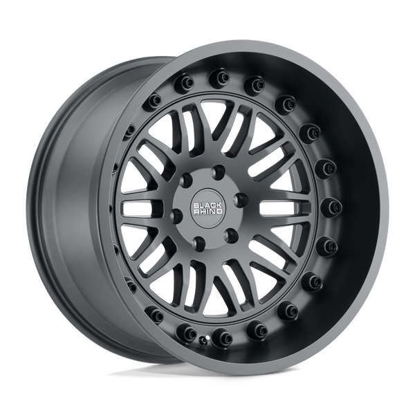 Black Rhino FURY MATTE GUNMETAL Wheels for 2010-2020 FORD F-150 [] - 18X9.5 12 mm - 18"  - (2020 2019 2018 2017 2016 2015 2014 2013 2012 2011 2010)