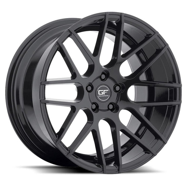MRR GF7 Gloss Black Wheels for 2015-2018 ACURA TLX - 18x8 35 mm - 18" - (2018 2017 2016 2015)