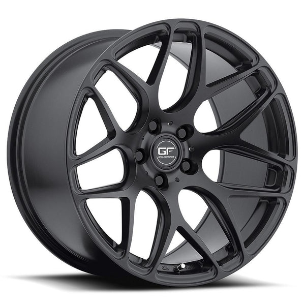 MRR GF9 Satin Black Wheels for 2012-2013 INFINITI JX35 - 19x8.5 35 mm - 19" - (2013 2012)