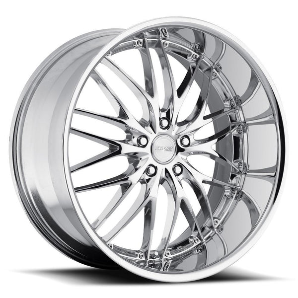 MRR GT1 Chrome Wheels for 2010-2016 FORD TAURUS - 19x8.5 35 mm - 19" - (2016 2015 2014 2013 2012 2011 2010)