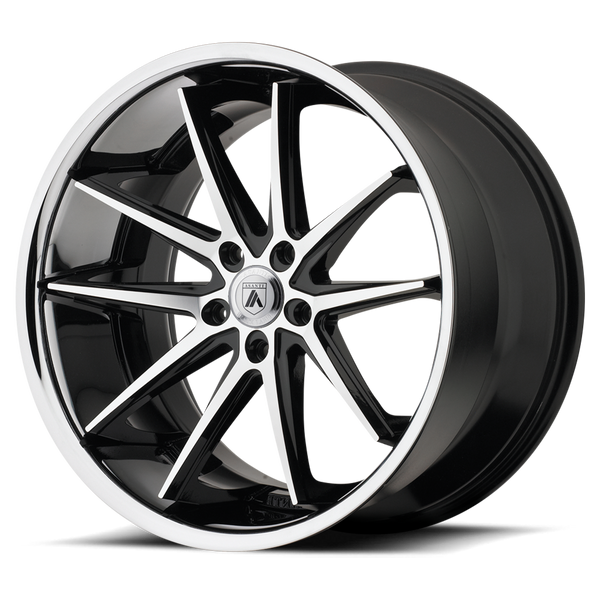 ASANTI ALTAIR Machined Face SS Lip Wheels for 2014-2016 ACURA MDX - 20" x 10" 38 mm 20" - (2016 2015 2014)