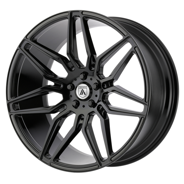 ASANTI SIRIUS Gloss Black Wheels for 2012-2019 DODGE CHARGER - 20" x 9" 15 mm 20" - (2019 2018 2017 2016 2015 2014 2013 2012)