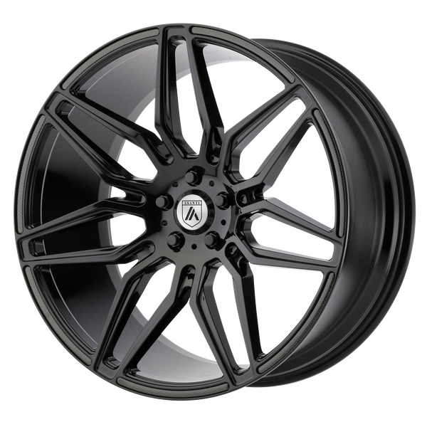 ASANTI SIRIUS Gloss Black Wheels for 2018-2018 MERCEDES-BENZ S450 - 22" x 9" 32 mm 22" - (2018)