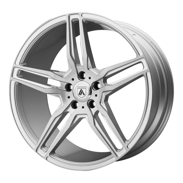 ASANTI ORION Brushed Silver Carbon Fiber Insert Wheels for 2003-2006 MERCEDES-BENZ S500 - 20" x 10.5" 38 mm 20" - (2006 2005 2004 2003)