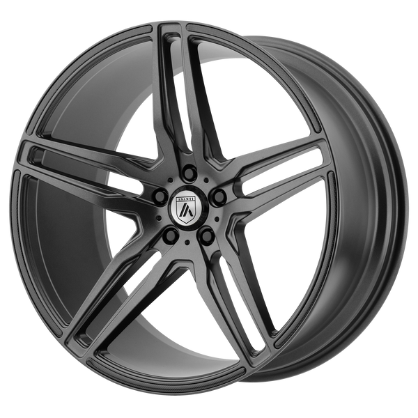 ASANTI ORION Matte Graphite Wheels for 2017-2018 PORSCHE 718 CAYMAN - 20" x 10.5" 45 mm 20" - (2018 2017)