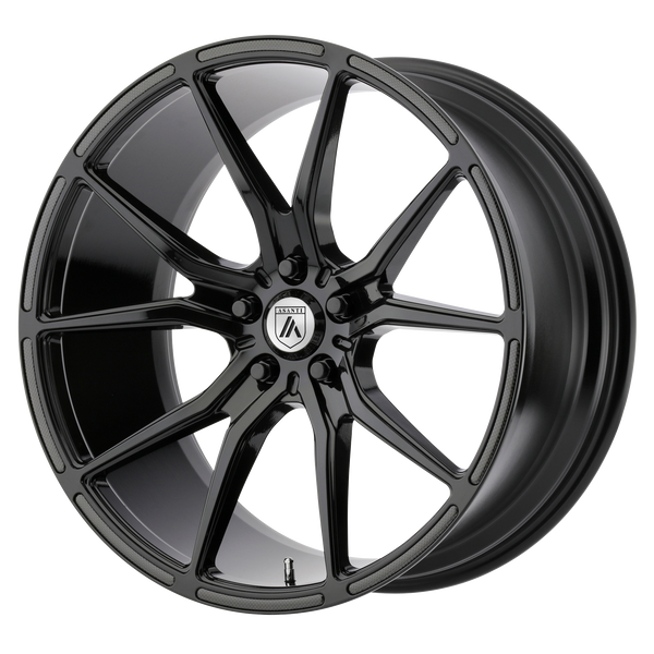 ASANTI VEGA Gloss Black Wheels for 2011-2012 TOYOTA AVALON - 20" x 8.5" 38 mm 20" - (2012 2011)