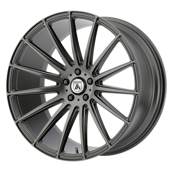 ASANTI POLARIS Matte Graphite Wheels for 2017-2018 VOLKSWAGEN GOLF ALLTRACK - 19" x 8.5" 38 mm 19" - (2018 2017)