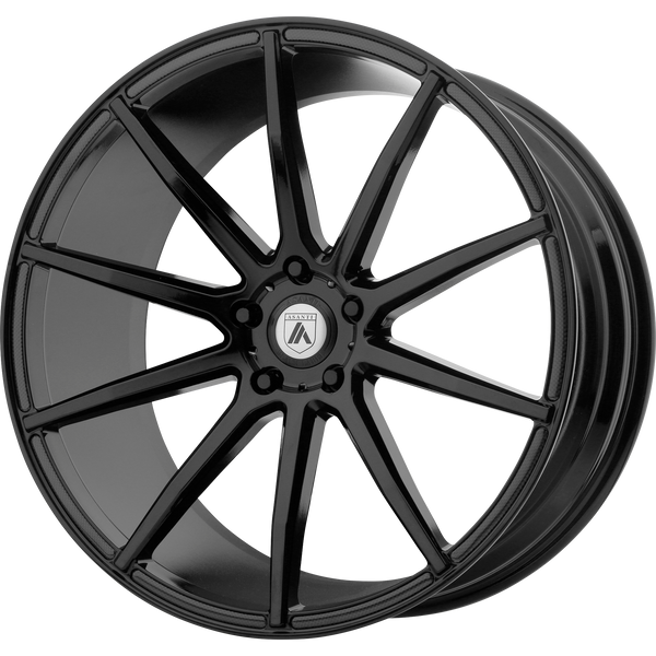 ASANTI ARIES Gloss Black Wheels for 2002-2006 ACURA RSX - 20" x 8.5" 38 mm 20" - (2006 2005 2004 2003 2002)