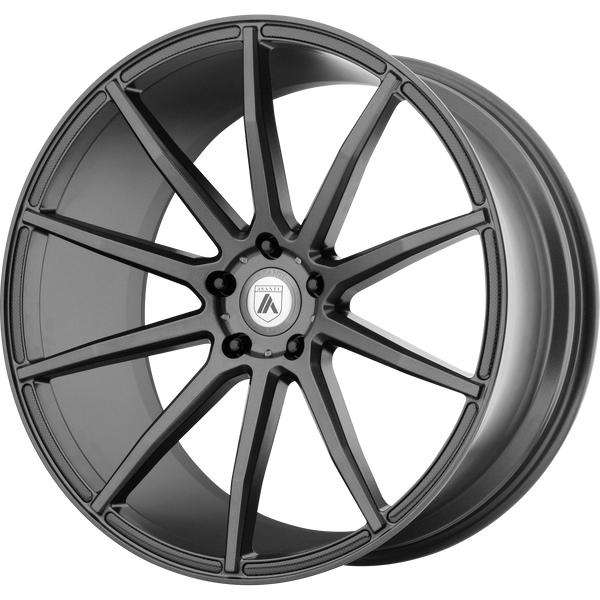 ASANTI ARIES Matte Graphite Wheels for 2019-2019 TOYOTA C-HR - 20" x 8.5" 38 mm 20" - (2019)