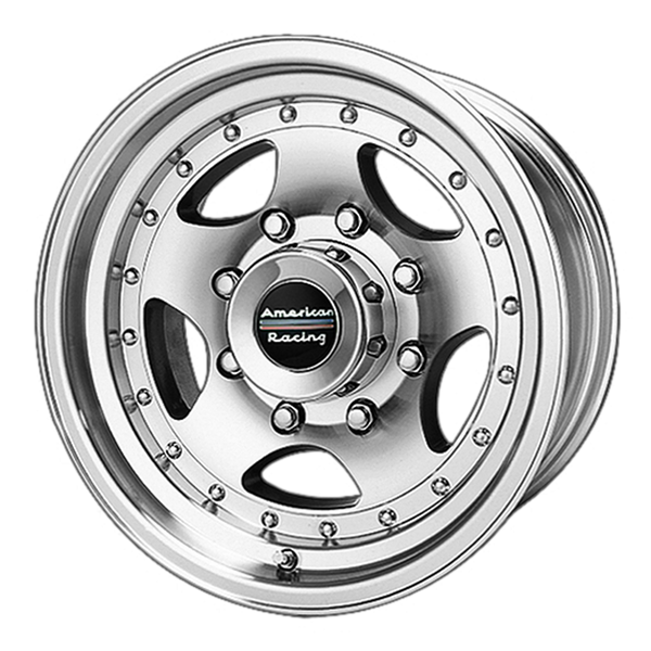 AMERICAN RACING AR23 Machined Wheels for 1993-1997 FORD RANGER - 15" x 8" -19 mm 15" - (1997 1996 1995 1994 1993)