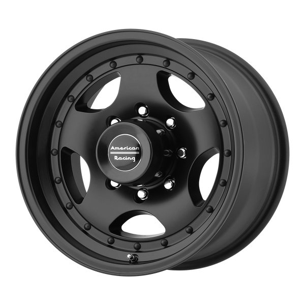 AMERICAN RACING AR23 Satin Black Wheels for 1994-1995 NISSAN PATHFINDER - 16" x 8" 0 mm 16" - (1995 1994)