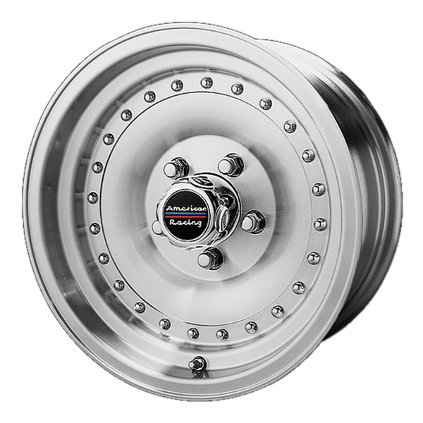 AMERICAN RACING OUTLAWI Machined Wheels for 1987-1990 DODGE DAKOTA LIFTED ONLY - 15" x 8" -19 mm 15" - (1990 1989 1988 1987)