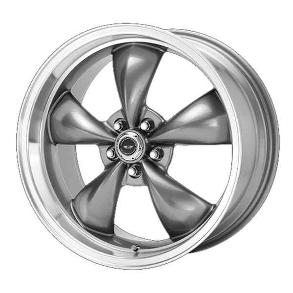 AMERICAN RACING TORQ THRUST M Anthracite Machined Lip Wheels for 2011-2012 ACURA RDX - 18" x 10" 45 mm 18" - (2012 2011)