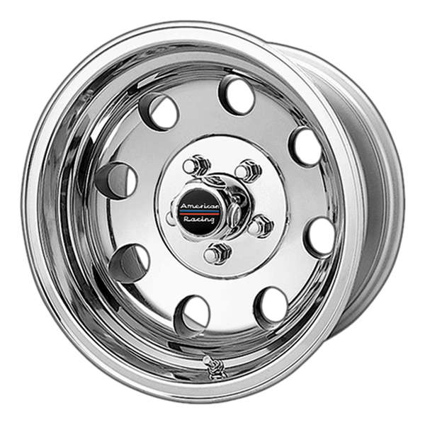 AMERICAN RACING BAJA Polished Wheels for 1986-1994 NISSAN D21 LIFTED ONLY - 16" x 8" 0 mm 16" - (1994 1993 1992 1991 1990 1989 1988 1987 1986)