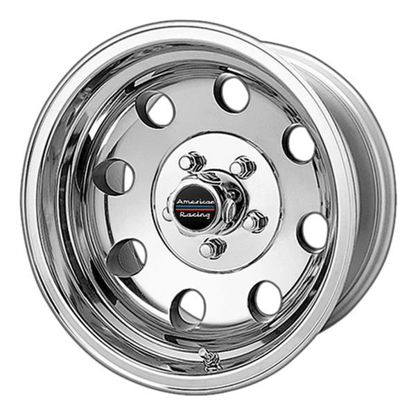 AMERICAN RACING BAJA Polished Wheels for 1995-1997 NISSAN PICKUP LIFTED ONLY - 16" x 8" 0 mm 16" - (1997 1996 1995)