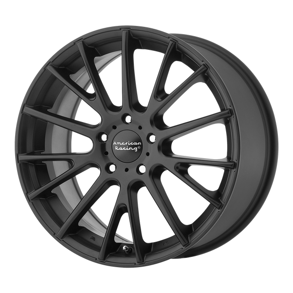 AMERICAN RACING AR904 Satin Black Wheels for 2018-2018 VOLKSWAGEN JETTA - 16" x 7" 40 mm 16" - (2018)