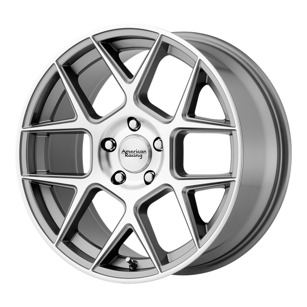 AMERICAN RACING APEX Gun Metal Machined Face Wheels for 2013-2016 CHEVROLET IMPALA - 20" x 8.5" 38 mm 20" - (2016 2015 2014 2013)