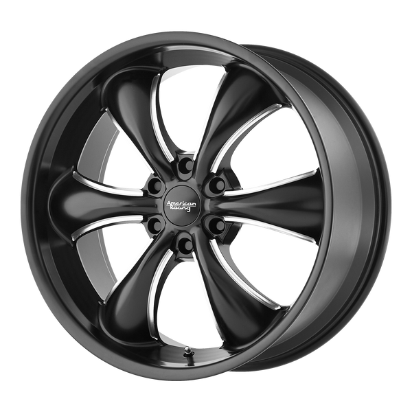 AMERICAN RACING TT60 TRUCK Satin Black Milled Wheels for 2017-2018 LEXUS GX460 - 18" x 8.5" 15 mm 18" - (2018 2017)