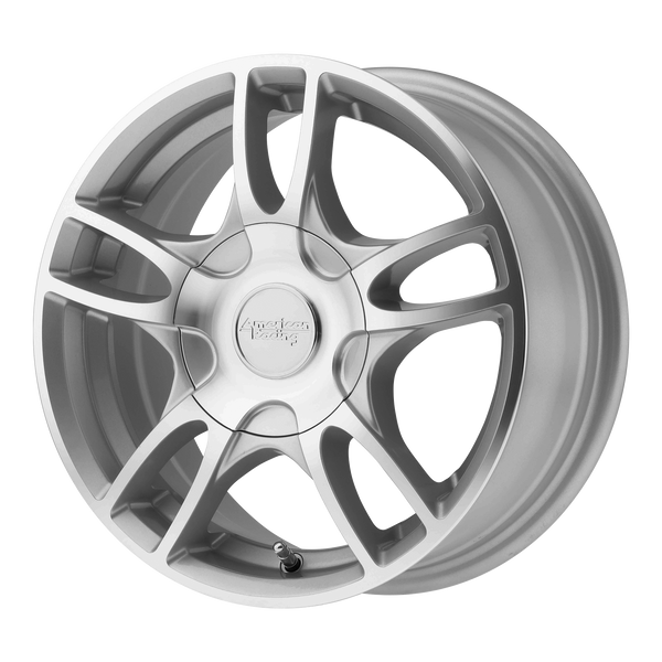 AMERICAN RACING ESTRELLA 2 Silver Machined Wheels for 2002-2004 ACURA RSX TYPE-S - 16" x 7" 40 mm 16" - (2004 2003 2002)