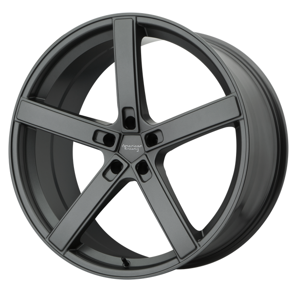 AMERICAN RACING BLOCKHEAD Charcoal Wheels for 2015-2016 DODGE CHARGER - 22" x 9" 20 mm 22" - (2016 2015)