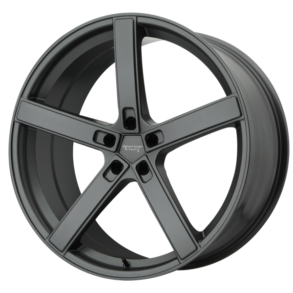 AMERICAN RACING BLOCKHEAD Charcoal Wheels for 2018-2019 CHRYSLER 300 - 22" x 9" 20 mm 22" - (2019 2018)