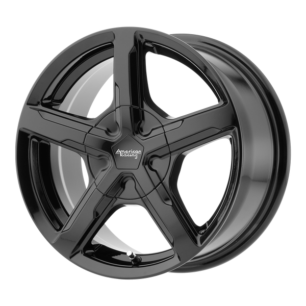 AMERICAN RACING TRIGGER Gloss Black Wheels for 1995-2003 ACURA TL - 16" x 7" 40 mm 16" - (2003 2002 2001 2000 1999 1998 1997 1996 1995)