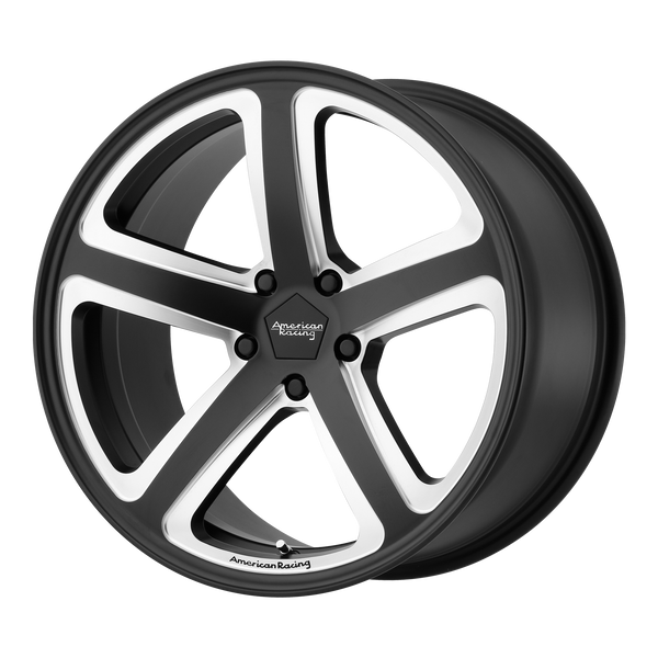 AMERICAN RACING HOT LAP Satin Black Milled Wheels for 2004-2004 LINCOLN TOWN CAR - 20" x 10" 40 mm 20" - (2004)