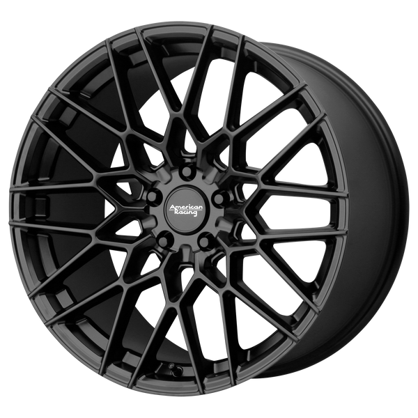 AMERICAN RACING BARRAGE Satin Black Wheels for 2017-2018 ACURA MDX - 20" x 10.5" 40 mm 20" - (2018 2017)
