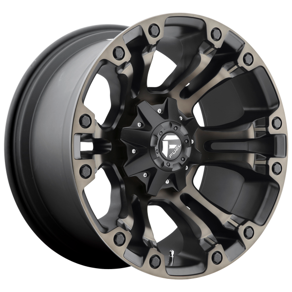 FUEL VAPOR MATTE BLACK DOUBLE DARK TINT Wheels for 2016-2016 ACURA RLX - 20x9 35 mm 20" - (2016)