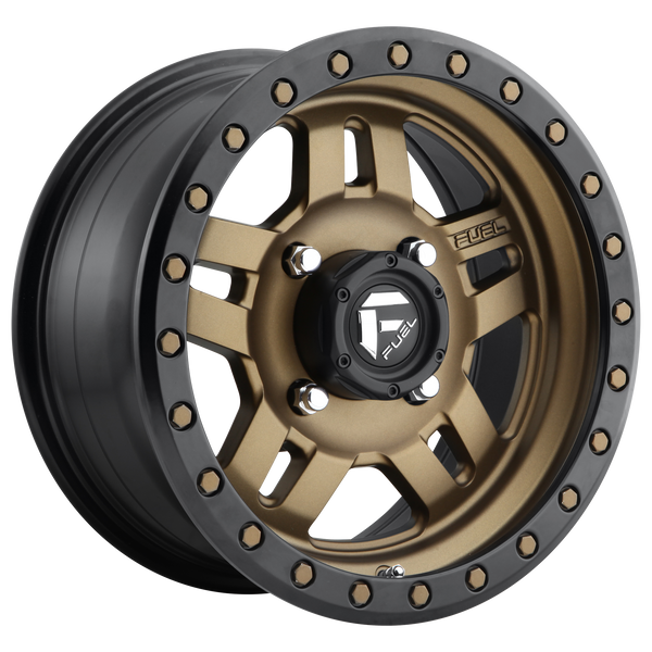 FUEL ANZA MATTE BRONZE BLACK BEAD RING Wheels for 2004-2004 GMC CANYON - 20x9 20 mm 20" - (2004)