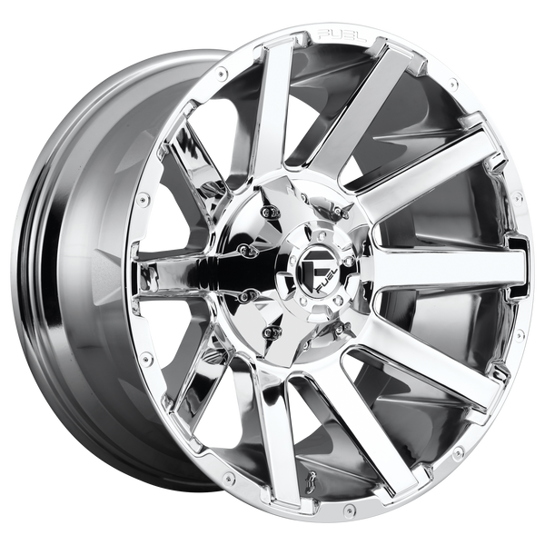 FUEL CONTRA CHROME PLATED Wheels for 2003-2009 HUMMER H2 - 20x9 1 mm 20" - (2009 2008 2007 2006 2005 2004 2003)