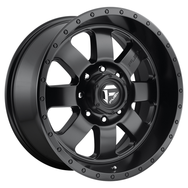 FUEL BAJA MATTE BLACK Wheels for 1995-2018 TOYOTA TACOMA LIFTED ONLY - 20x9 1 mm 20" - (2018 2017 2016 2015 2014 2013 2012 2011 2010 2009 2008 2007 2006 2005 2004 2003 2002 2001 2000)
