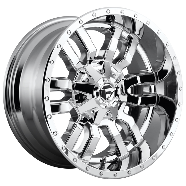 FUEL SLEDGE CHROME PLATED Wheels for 2007-2010 FORD E-150 - 20x9 1 mm 20" - (2010 2009 2008 2007)