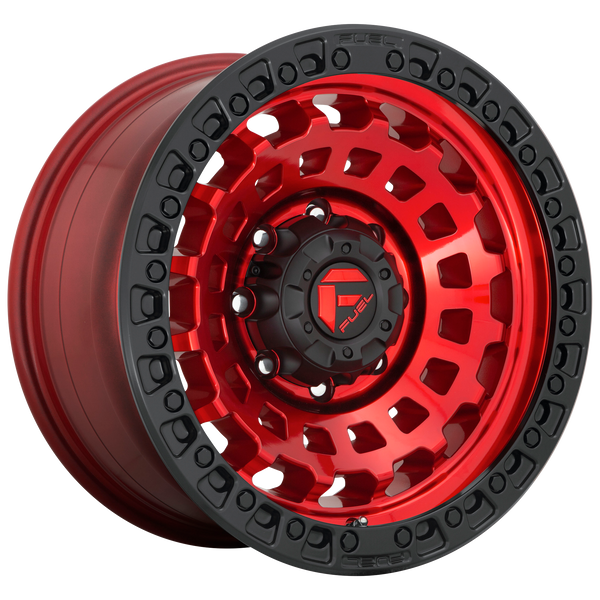 FUEL ZEPHYR CANDY RED BLACK BEAD RING Wheels for 1996-1999 ACURA SLX - 20x9 20 mm 20" - (1999 1998 1997 1996)