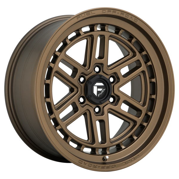 FUEL NITRO MATTE BRONZE Wheels for 2004-2019 FORD F-150 LIFTED ONLY - 17x9 -12 mm 17" - (2019 2018 2017 2016 2015 2014 2013 2012 2011 2010 2009 2008 2007 2006 2005 2004)