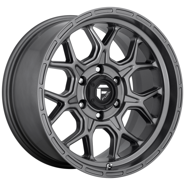 FUEL TECH MATTE GUN METAL Wheels for 2016-2018 TOYOTA TACOMA - 17x9 1 mm 17" - (2018 2017 2016)