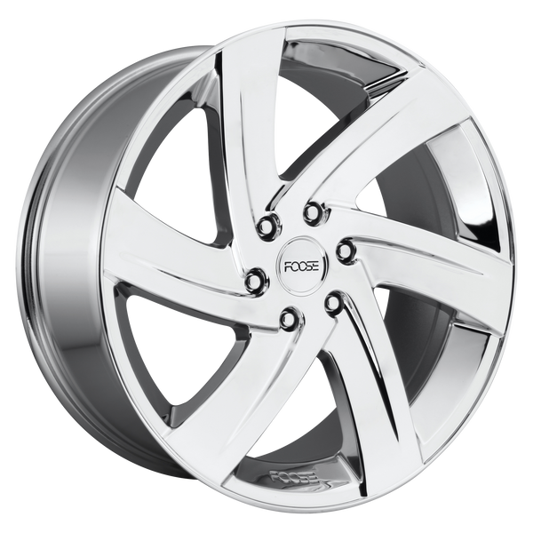 FOOSE BODINE CHROME PLATED Wheels for 2016-2018 FORD EXPEDITION - 22x9.5 30 mm 22" - (2018 2017 2016)