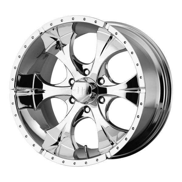 HELO MAXX Chrome Wheels for 1995-2018 TOYOTA TACOMA LIFTED ONLY - 17x9 -12 mm 17" - (2018 2017 2016 2015 2014 2013 2012 2011 2010 2009 2008 2007 2006 2005 2004 2003 2002 2001 2000)