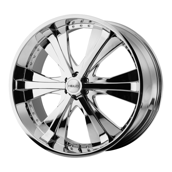 Helo HE869 CHROME Wheels for 2007-2020 CHEVROLET TAHOE [] - 20X9 15 MM - 20"  - (2020 2019 2018 2017 2016 2015 2014 2013 2012 2011 2010 2009 2008 2007)