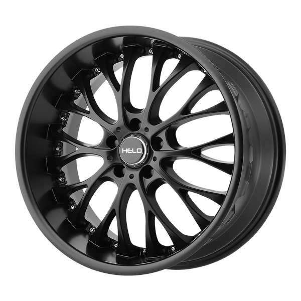 HELO HE890 Satin Black Wheels for 1998-1998 ACURA RL - 20x10 40 mm 20" - (1998)