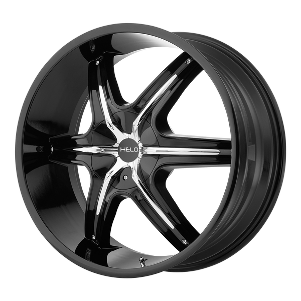 HELO HE891 Gloss Black Wheels for 1996-1997 ACURA SLX - 20x8.5 10 mm 20" - (1997 1996)