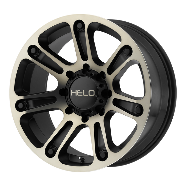 HELO HE904 Satin Black Machined Dark Tint Wheels for 1996-1997 ACURA SLX - 20x9 18 mm 20" - (1997 1996)