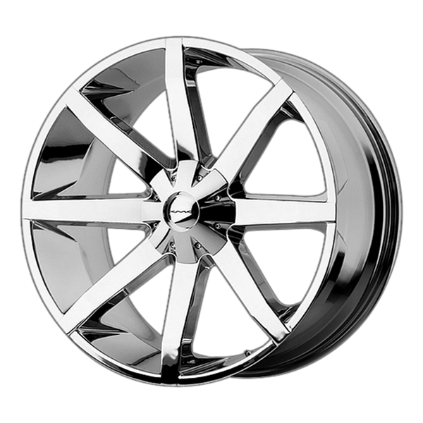 KMC SLIDE Chrome Wheels for 2013-2018 ACURA ILX - 20x8.5 38 mm 20" - (2018 2017 2016 2015 2014 2013)