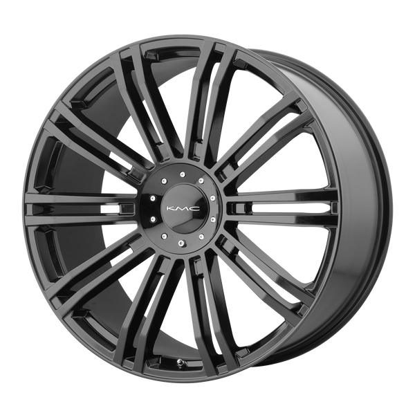 KMC D2 Gloss Black Wheels for 2014-2017 BMW 328D XDRIVE - 20x8.5 35 mm 20" - (2017 2016 2015 2014)