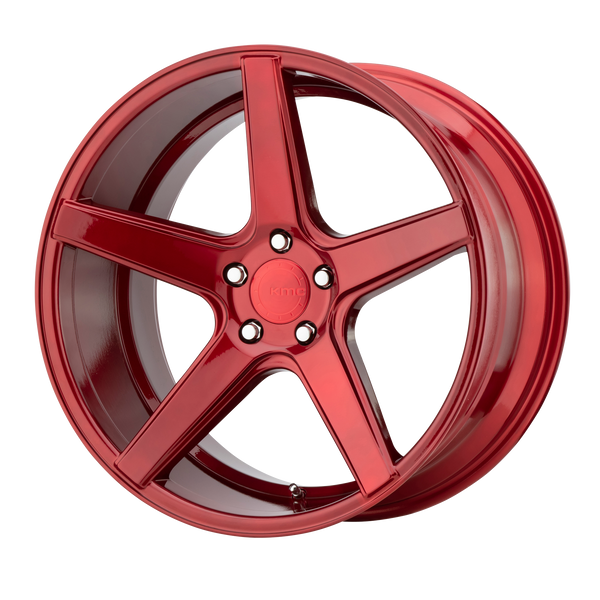 KMC KM685 DISTRICT CANDY RED Wheels for 2013-2018 ACURA MDX [] - 20X8.5 28 mm - 20"  - (2018 2017 2016 2015 2014 2013)